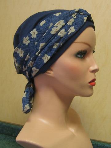 Turban mit Band 3