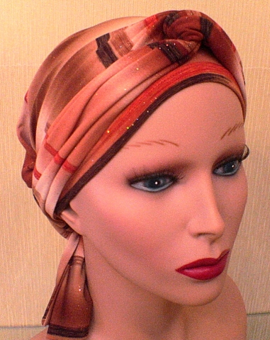Turban mit Band 20