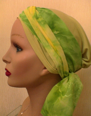 Bindeturban mit Band 10