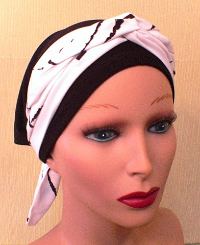 Turban mit Band 16